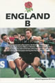 England B France B 1991 memorabilia